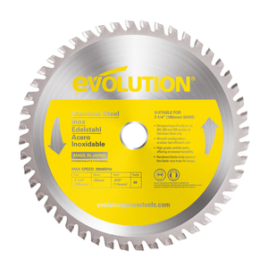 Evolution TCT Stainless Steel Cutting Blades
